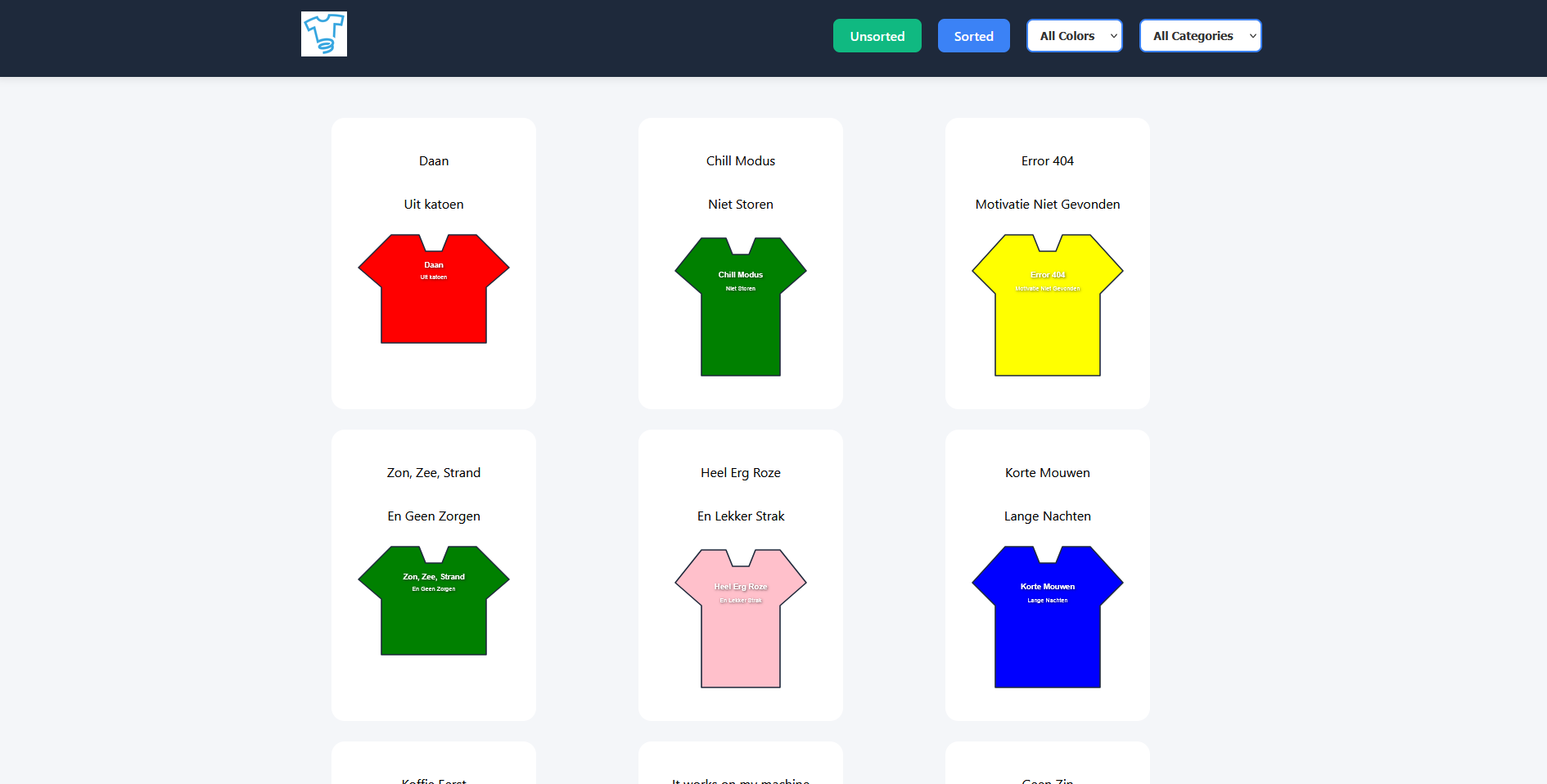 Laravel Projecten